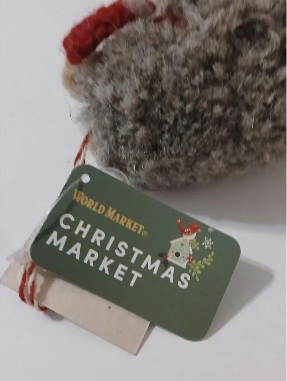 world market christmas market Hedgehog Ornament